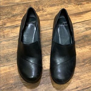 Dansko Wedge Clogs - Black
